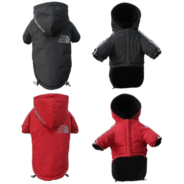 Waterproof Dogs Clothes Reflective Pet Coat For Small Medium Dogs Winter Warm Fleece Dog Jackets Puppy Raincoat Chihuahua Outfit - Image 6