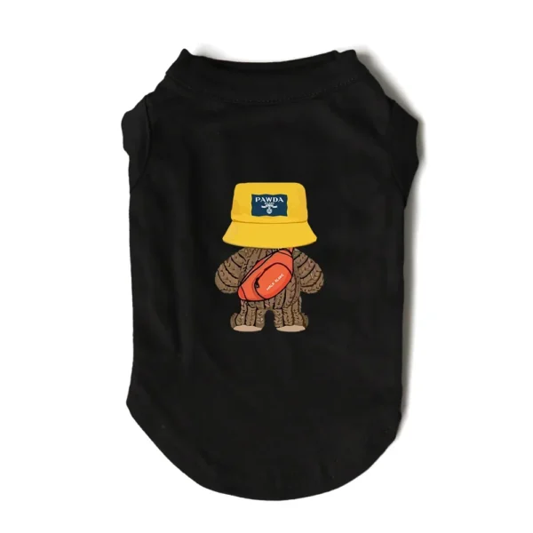 Walk Alone Quality Dog Singlet Puppy Designer Inspired Clothes Small Medium Chihuahua Frenchie Yorkie Bear Pawda Fashion Vest - Image 5