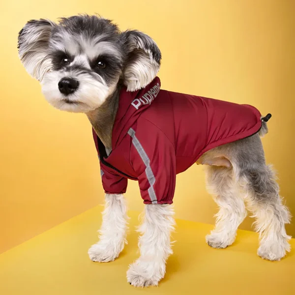 Waterproof Dogs Clothes Reflective Pet Coat For Small Medium Dogs Winter Warm Fleece Dog Jackets Puppy Raincoat Chihuahua Outfit - Image 4